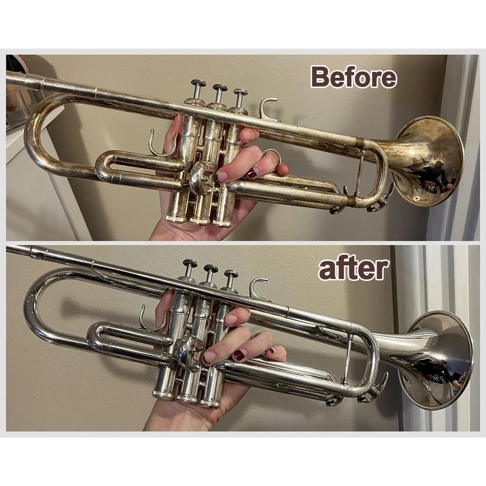 Premium Metal Polishing and Protection Paste for Brass, Silver, and Chrome Surfaces