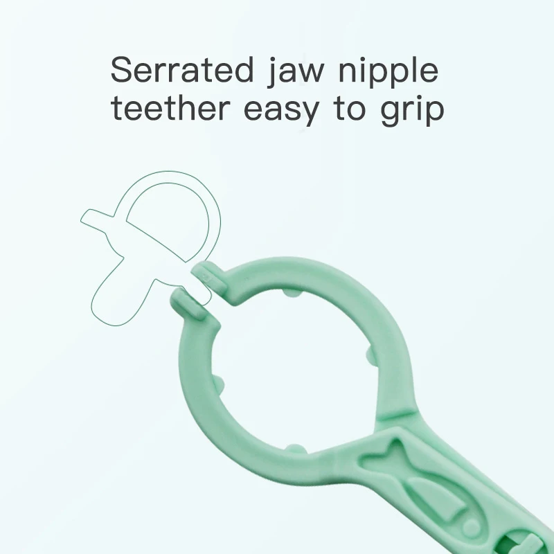 New Baby Bottle Clamp Clip Milk Bottle Holder Plastic Convenient Bottles Tweezers Anti-slip Baby Clip Nipple Clamp Slip