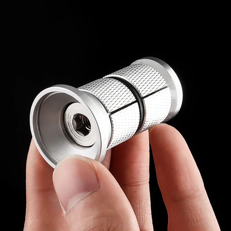 MUQZI Bike Fork Extender Plug 28.6mm 31.8mm Carbon Fiber Aluminium Alloy Fork Steerer Adapter For MTB Road BMX Bicycle Expander bike fork extender