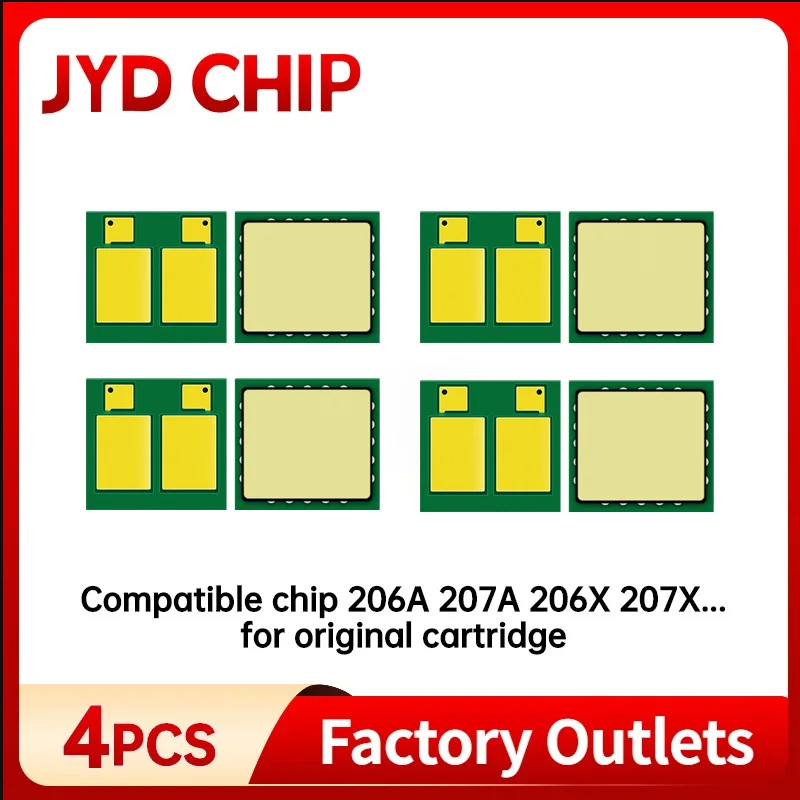 Toner Cartridge W2210A W2210X W2110A W2110X 207X 206X Cartridge Chip 207A 206A for HP M255dw M283fdw M283cdw M282 M283
