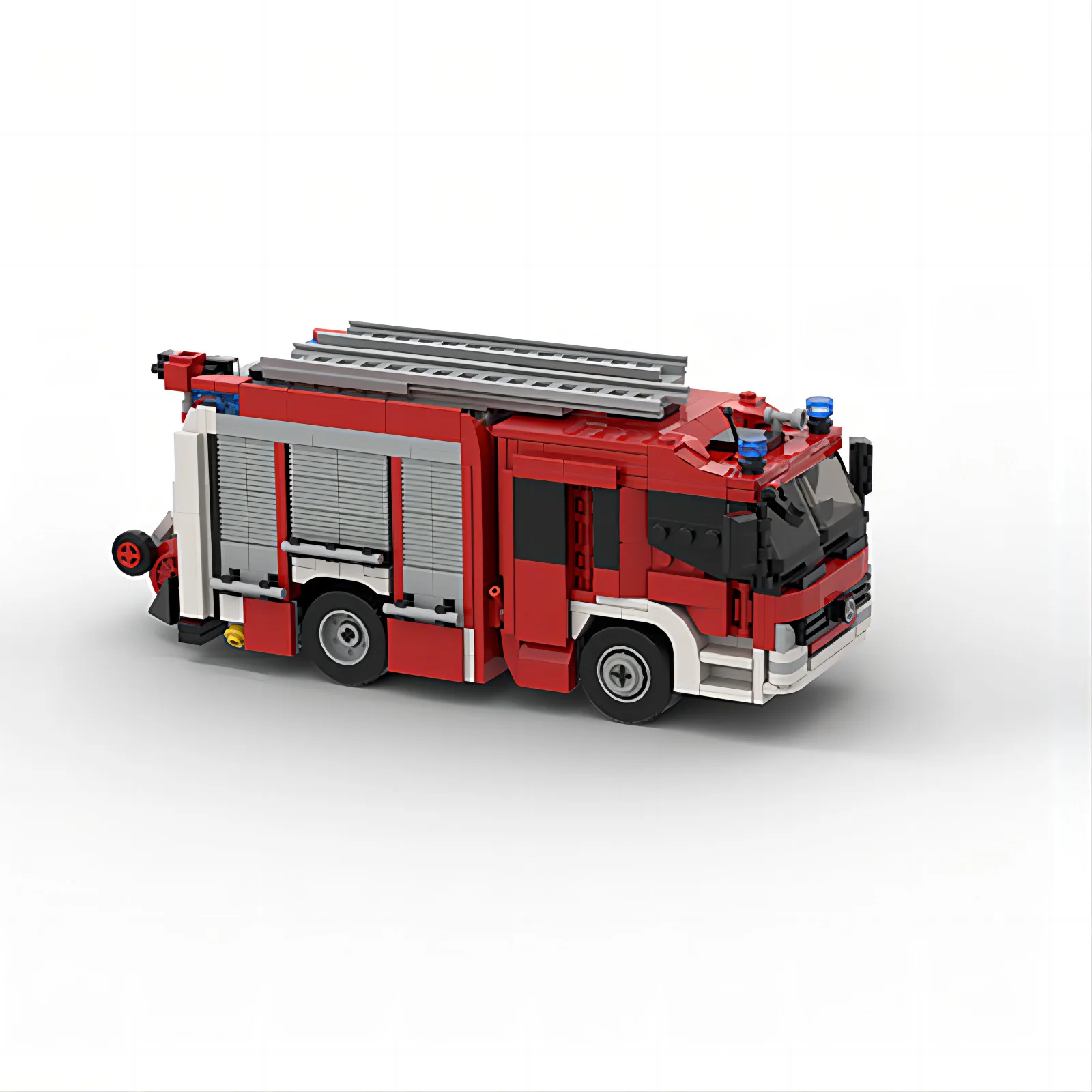 Camion De Pompier ODEON 1/43 - VW T6 SDIS Ajaccio - 504 Pièces - Modèle ODE085