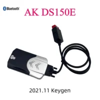 Top quality AK DS150E With Bluetooth 2021.11 Keygen For Del DS150E With BT Obd2 Auto Diagnostic Tools For Cars Trucks 1