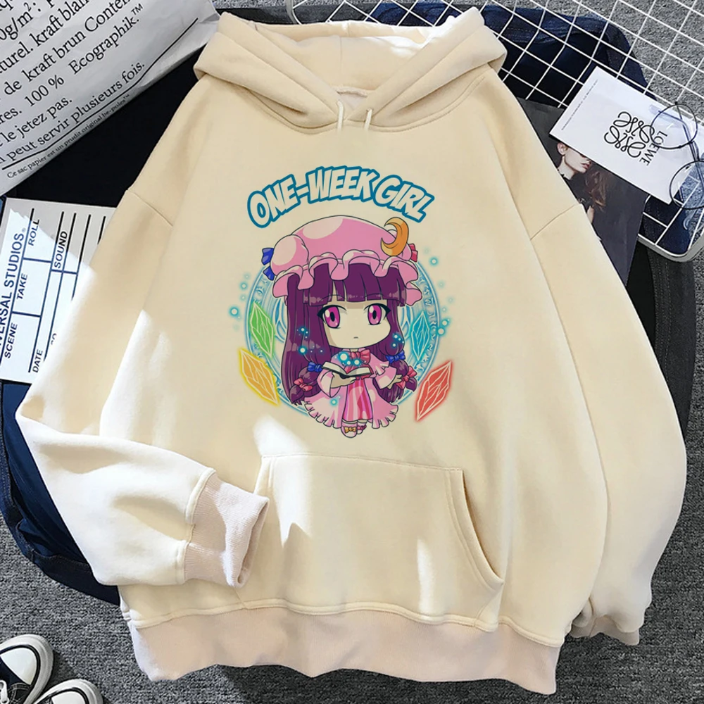 

Touhou hoodies women Winter y2k aesthetic Pullover clothing female 90s pulls