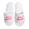 Girls Night Slipper, Soft Cozy Open-Toe Indoor Slides, for Cruise Travel Holiday Vacation Spa Party & Fun Weekends, Ladies Gifts 4