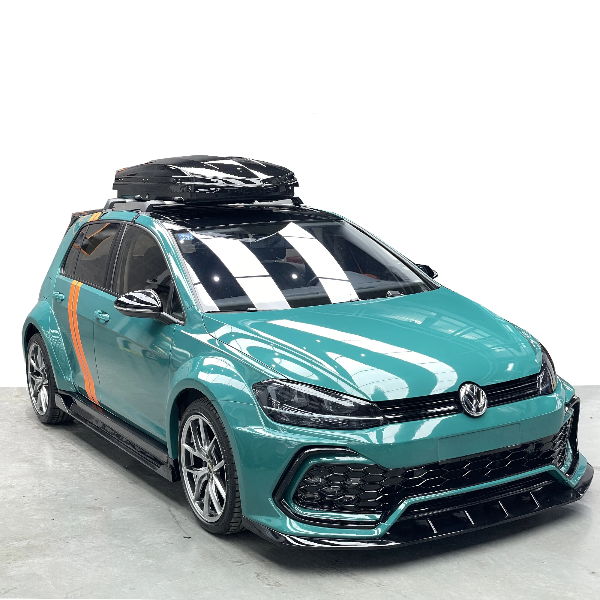 New design For golf 7 7.5 GTi body kit front bumper rear bumper wide