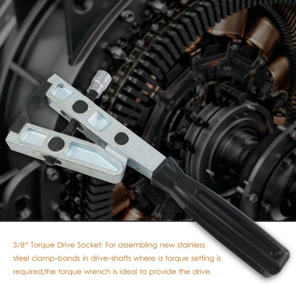 1pcHeavyDutyCVBootBandClampClipsPliersRollCageDustproof