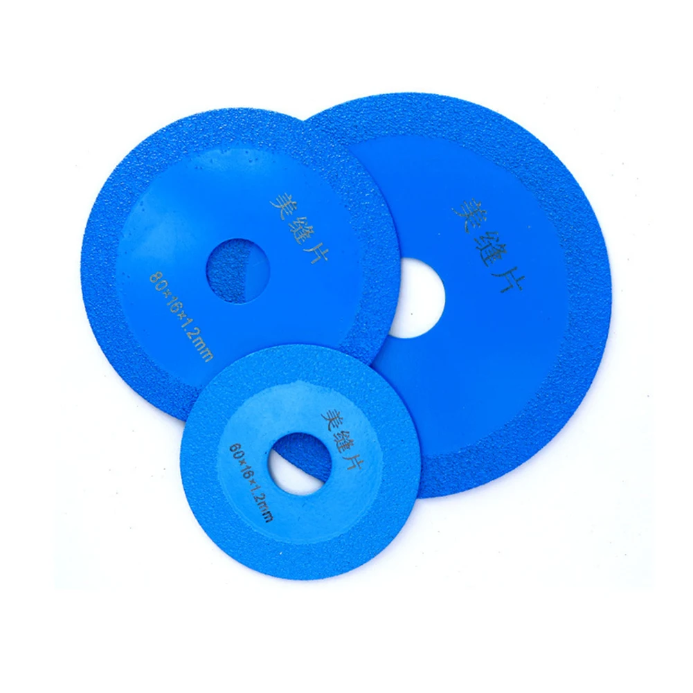 1 Pc Saw Blade Cutting Disc 60/80/100mm 16/20mm Hole For Sheet Tile Cement Seam Cleaning Cutting Tools Angle Grinder Accessories