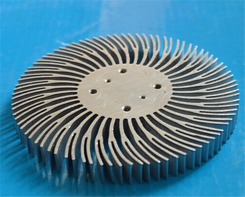 Round LED Heatsink Radiator Aluminum 10W Heat Sink Radiator for Household Lamp Replaceable