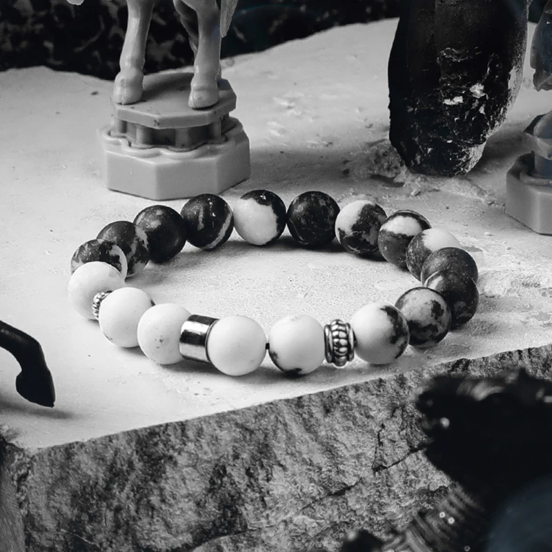 Bijoux Bracelet HÃ©matite Homme Yoga Meditation Prayer Bracelet