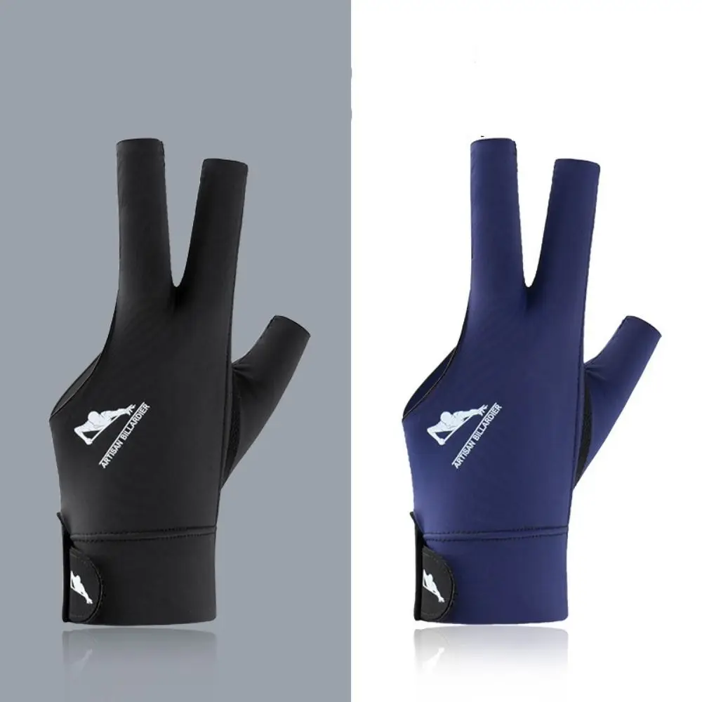 

Elasticity Billiards Gloves Non-slip Anti-sweat Open 3 Fingers Gloves High Elastic Professional 3 Fingers Billiard Glove