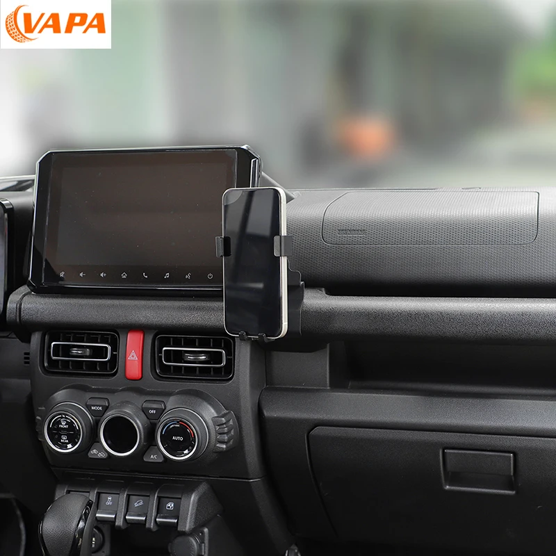 Mobile Phone Holder phone holder mobile phone holder Car Center Console Mobile Phone Mount Holder Cup Hook For Suzuki Jimny Up Interior Accessories