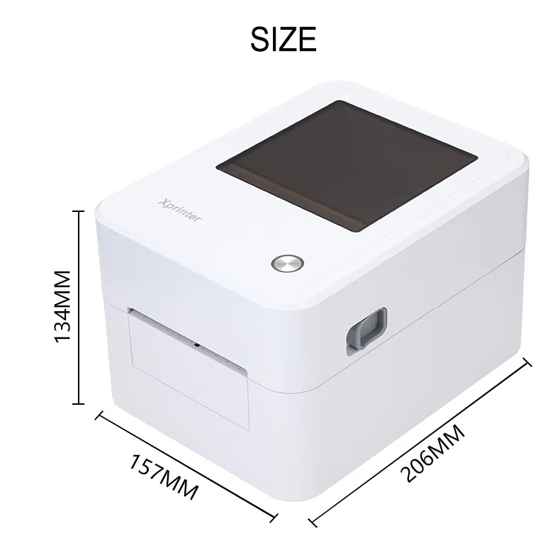 Xprinter 20MM80MM 열전사 라벨 프린터 열전사 영수증 프린터 연속지/간격지/블랙 라벨지 지원