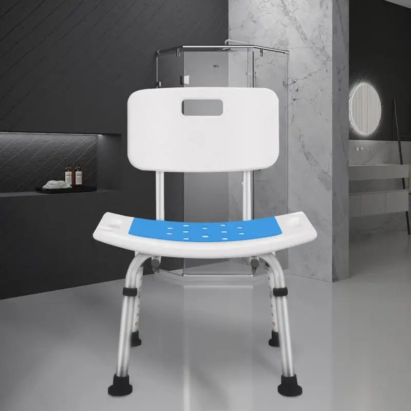 

Bathroom Bath Chair Shower Stool Cushion Paste Anti-slip Warm EVA Blue 100% Non-slip Safe And Easy To Clean Bathroom Furnitur