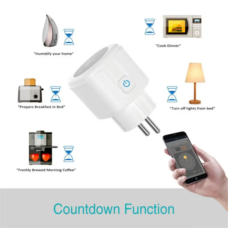 RYRA Smart Plug,10A Mini WiFi Outlet,APP Remote Control,Timer