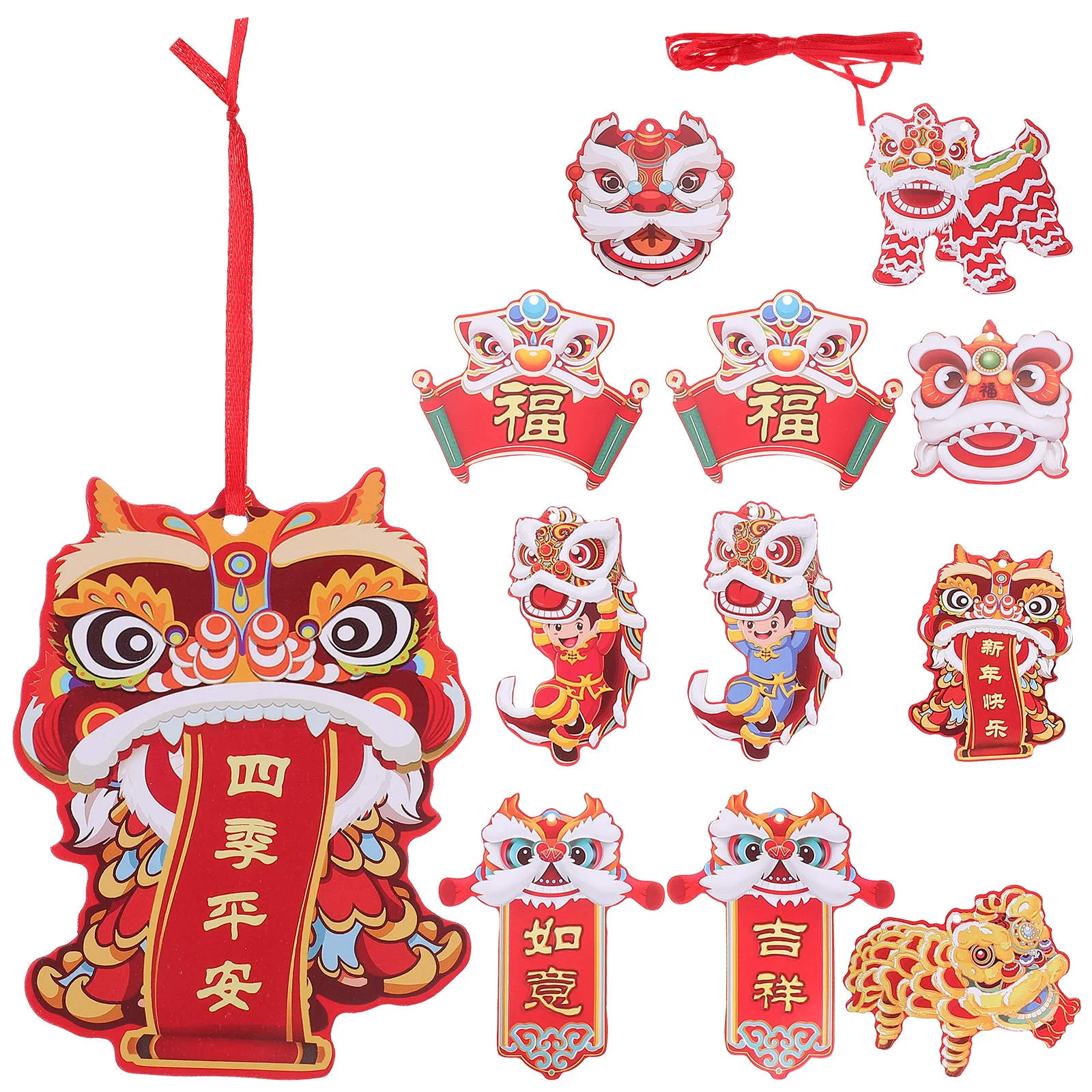 

New Year Rabbit Tassel Hanging Ornaments Spring Festival Decorations
