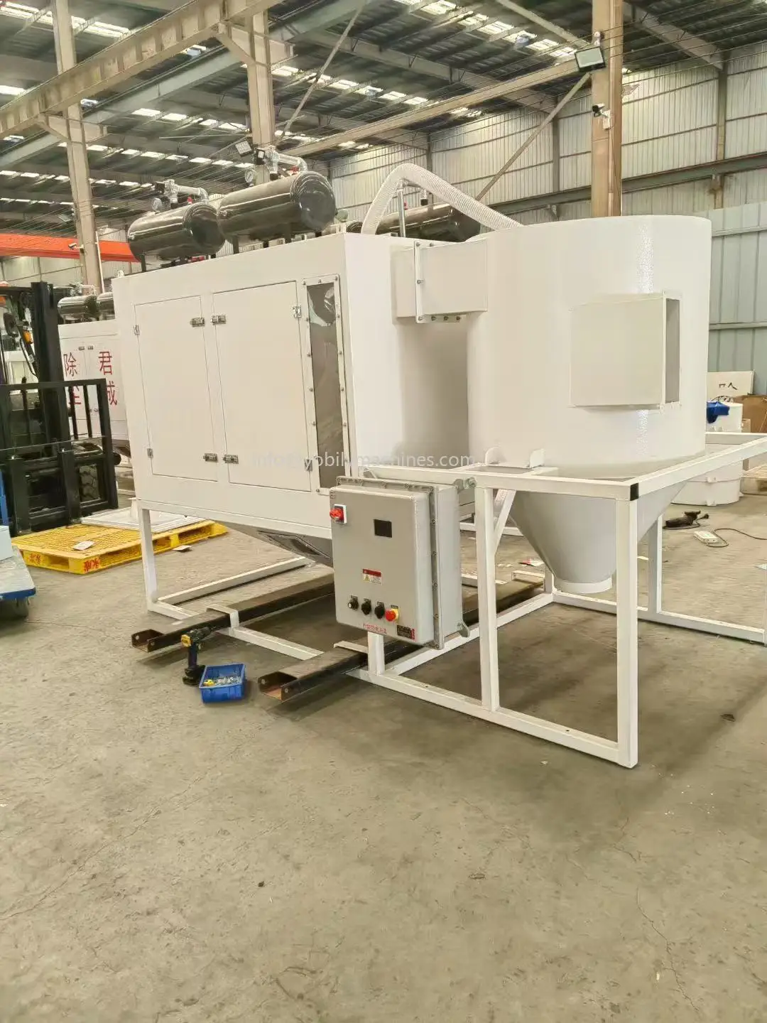 FS1500 20HP 15KW High Vacuum Industrial Cyclone Dust Collector - Image 2