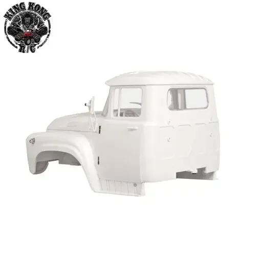 1/12 Scale Soviet ZL130 Truck Hard Plastic Cab KIT for R/C Truck D-E062 3