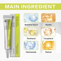 Crème pour les yeux au rétinol, sérum Anti-âge pour les cernes, les rides, Essence hydratante, traitement raffermissant, sérum doux à la vitamine C 4