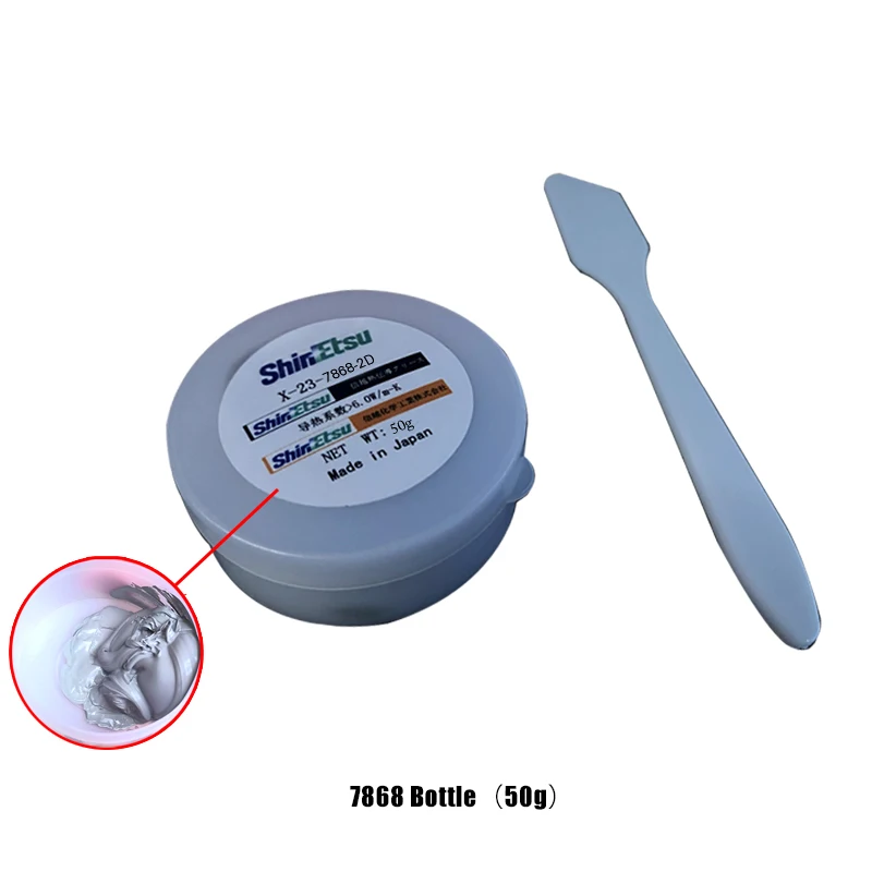 5 Tubes Pâte Thermique Silicone Pour CPU - Résiste à 300°C, Conduction 0.671W/m.k - Pour Dissipateur, Imprimante 3D, électronique
