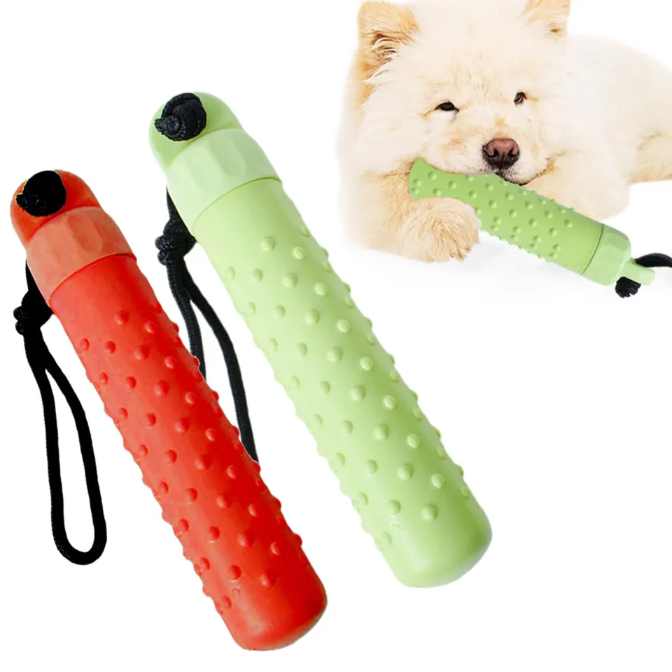 Dog Float Bumper Chew Toy Training Dummy Retrieving Bumpers Pool