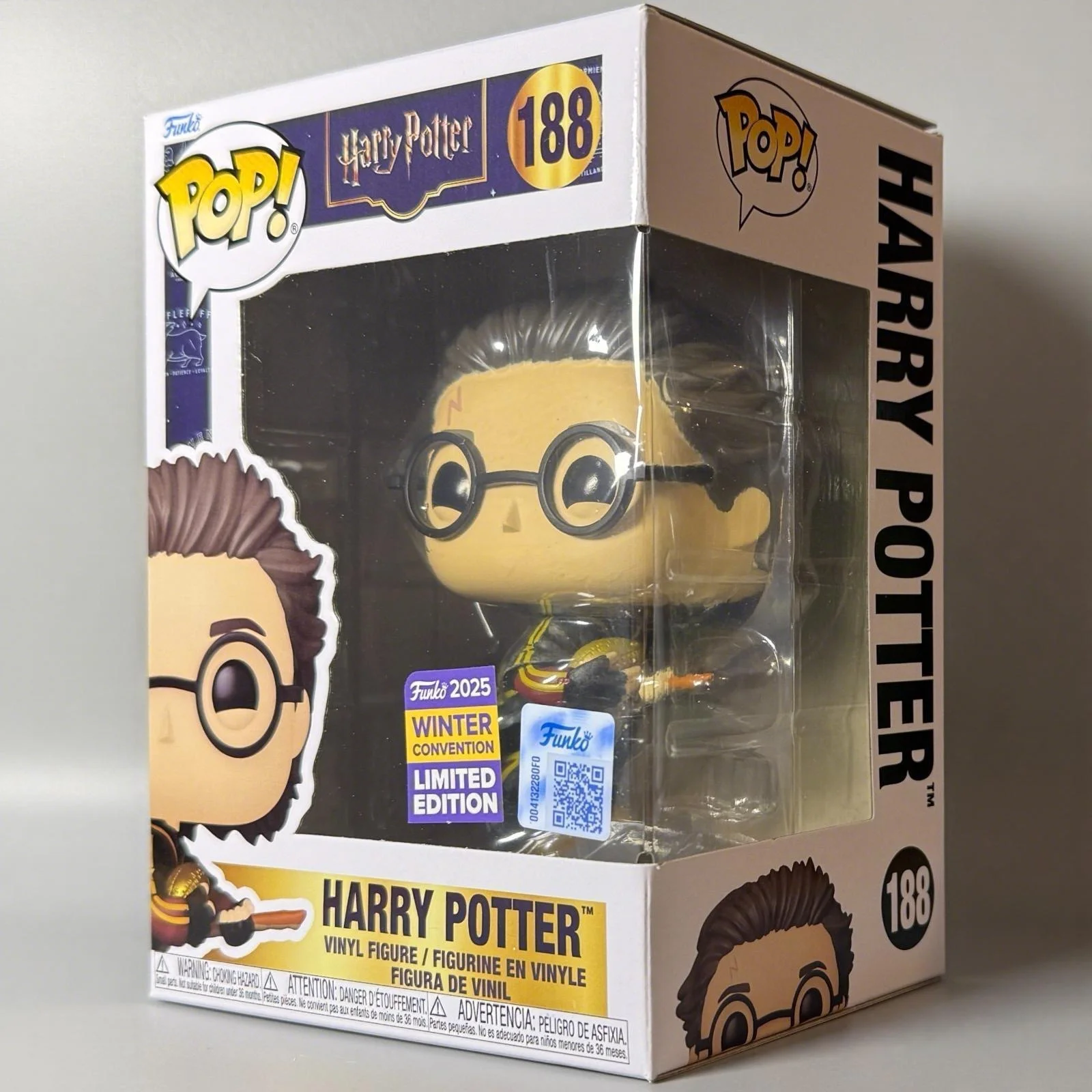 Pop 188 Harry Potter (Quidditch) # Figura Funko Pop 188, Convención de Invierno ...