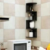 5-Story Shelf Corner Floating Shelf Wall Shelf Corner Bookshelf Family Kitchen Storage Living Room Decoration 4