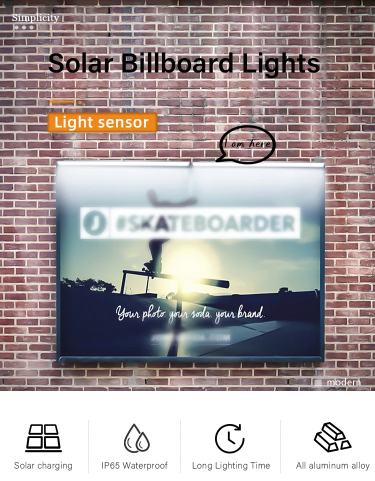 Solar do Quadro de Avisos Solares ao ar Solar do Quadro de Avisos da Lâmpada Luzes Livre da Lâmpada 20w Luz 120cm 1 Computers & Electronics