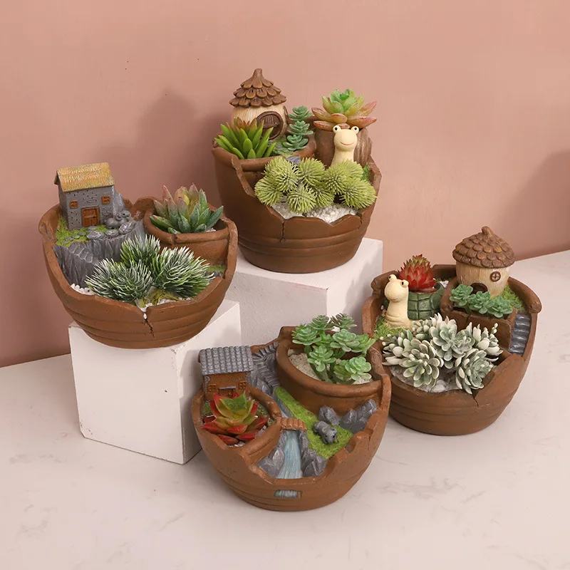 Fioriere Vasi Levanti Aria Vaso Bonsai Vaso Da Fiori Da Tavolo Fioriera Da Giardino Pianta Da Interni Ufficio Fiore Vaso Succulento Ornamento Decorazioni La Casa Q231019 Da 17,02 € | DHgate - Foto 13
