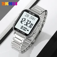 SKMEI For Prayer with Qibla Compass Adhan Alarm Hijri Islamic Wristwatches Clock Back Light Display Muslim Azan Digital Watches 2