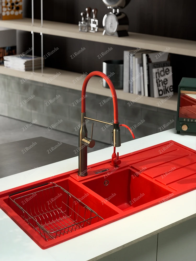 Dish Drainer , Red for Kitchen Accessories - AliExpress