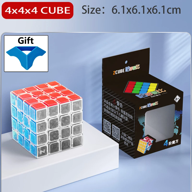 Zcube透明ルービックキューブ2 x 2 3 x 3 x 3 4 x 4 5 x 5