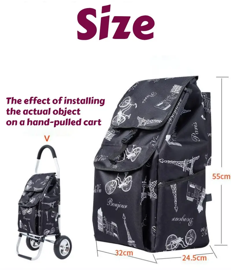 De Course Sac De Rechange Pour Caddie Chariot Courses Sac De