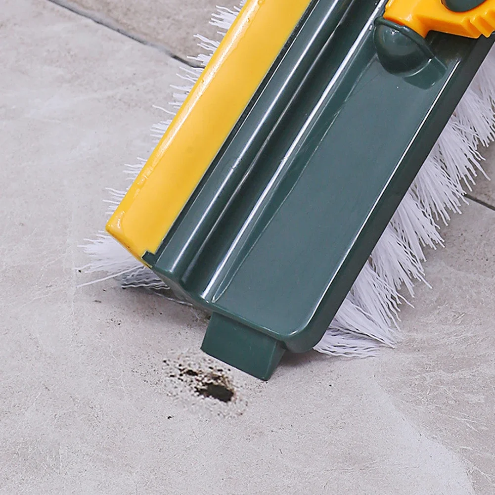 Floor Scrub Brush 3 In 1 Long Handle Removable Adjustable Wiper Broom