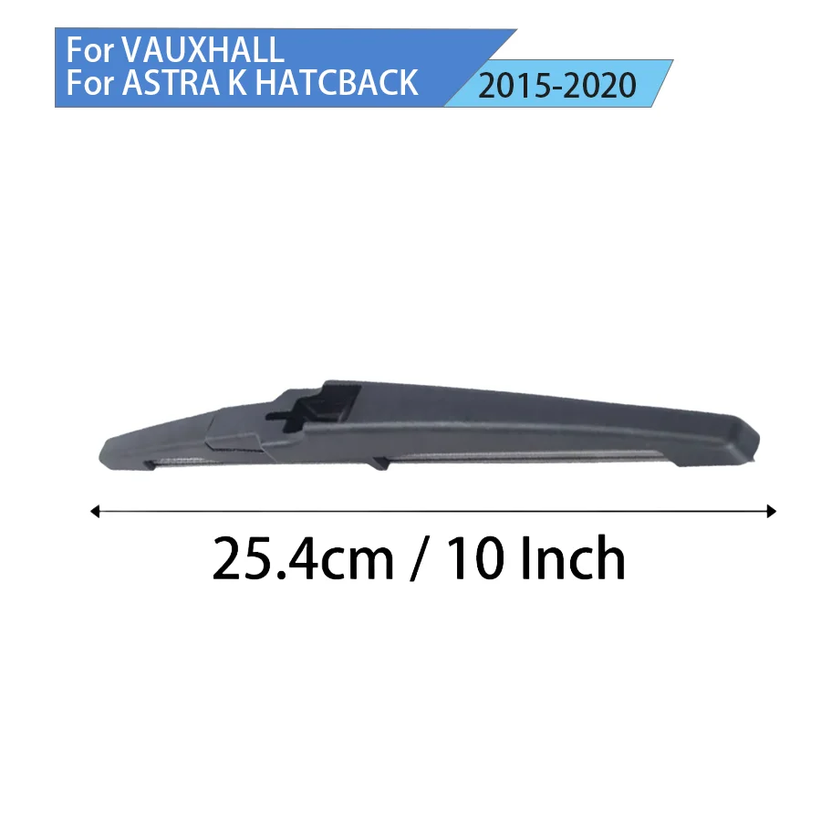 Enhanced Rear Window Wiper Blade and Arm Set