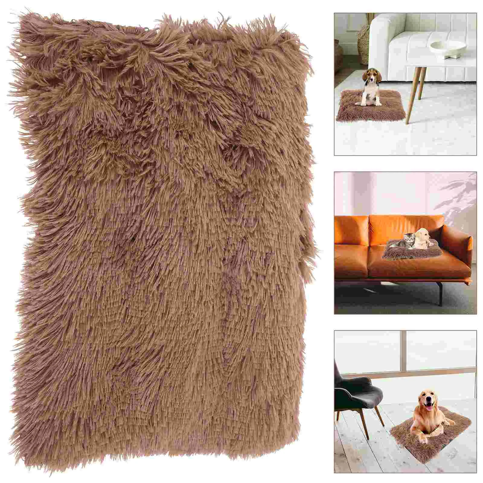 

Dog Pads Pet Mat Warm Blanket For Pets Kennel Small Animal Bed Cat Supple Throw Soft