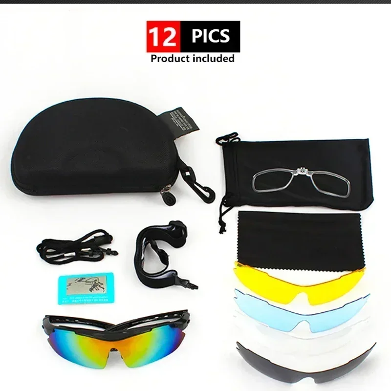 Polarized Sports Cycling Glasses Men Women Sport Road Mtb Mountain Bike Glasses UV400 Bicycle Eyewear Outdoor Eyeglass Sun