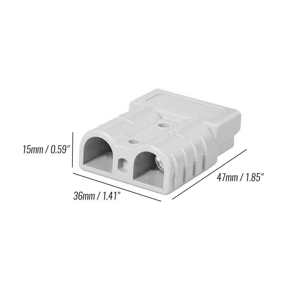 50A Quick Plug Battery Charging Connector For Anderson Style DC Power Tool Motorcycle Socket Adapter Accessories battery terminal connectors,plug connectors,battery connector cable,battery connectors,electrical connectors