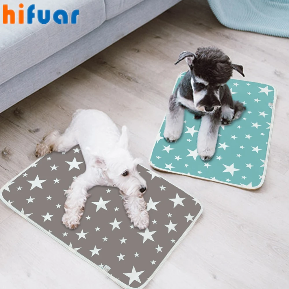 Waterproof Pet Puppy Training Mat Washable Reusable Pee Pads For Dog