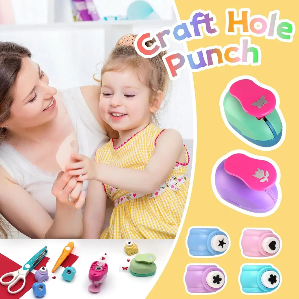 8PCS Creative Hole Punch 5