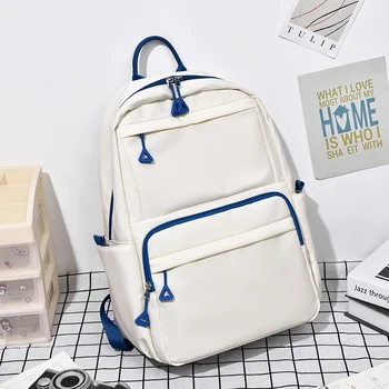 Nuovo zaino universale per studenti alla moda casual Zaino per studenti di grande capacità Borsa da viaggio alla moda Zaino per laptop unisex