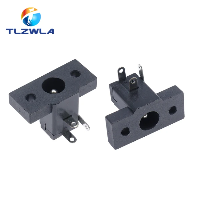 20 Pezzi Prese DC Femmina 5.5x2.1mm | Per Montaggio A Pannello | 30V 1A | Connettori Di Alimentazione Industriali - Foto 3