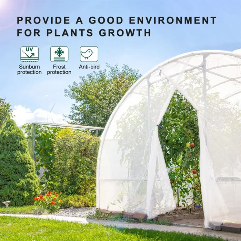 冬用霜よけブランケット 植物カバー 野菜用シェードクロス 多目的 通気性 フローティング列カバー 果樹園用 軽量 冬用霜よけブランケット 植物カバー 野菜用シェードクロス 多目的 通気