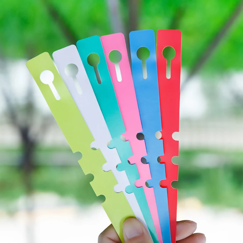 30-100pcs Waterproof Plant Markers Plastic Plant Hanging Tags Gardening Plant Marker Label Tools Garden Pots & Planters Supply