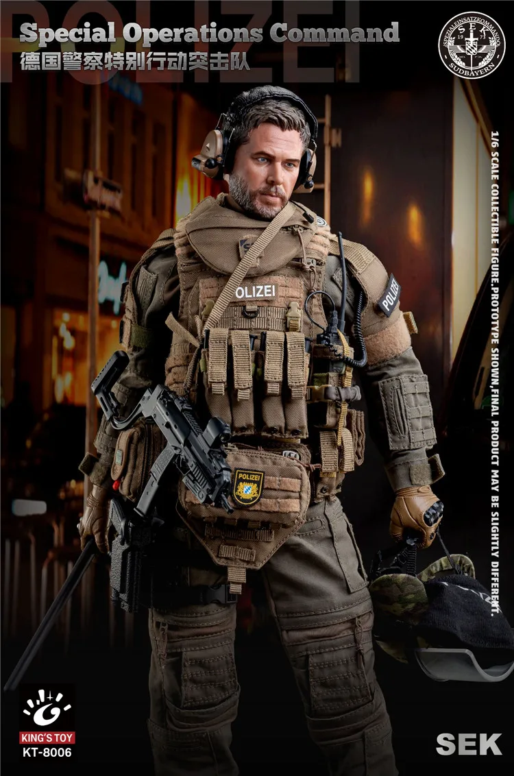 King'S Toy Sek Kt-8006 1/6 Men Soldier German Special Operations