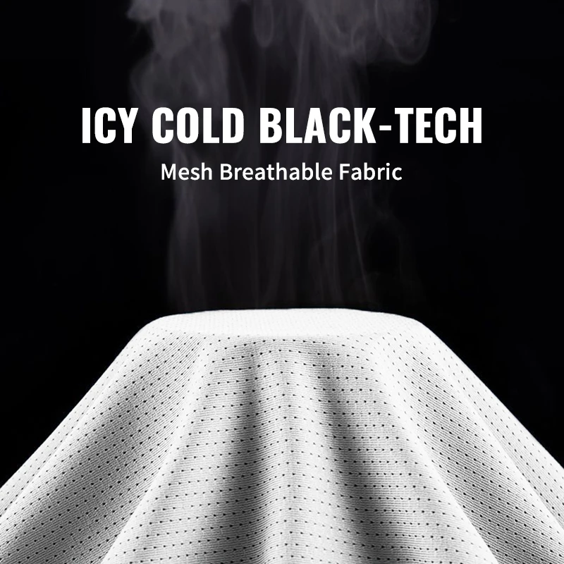 Ice Silk Running Shirts Men Loose Printing Short Sleeve Basketball Gym...