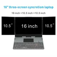RAM 16G ROM 128G-1TB 16inch+10.5" +10.5" Three Screen Syncretism i5-1235U ultra Slim Aluminum Mechanical Backlit Keyboard LAPTOP - Image 3