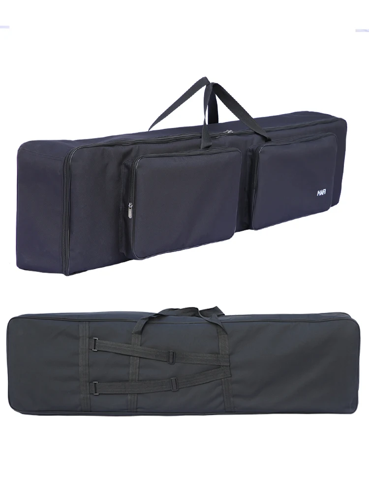 Piano Case Electronic Musical Instrument 88Key Electric Piano Bag Oxford Cloth Double Shoulder Electronic Bag Double With Pocket Cotton Thickened Instrument Handheld