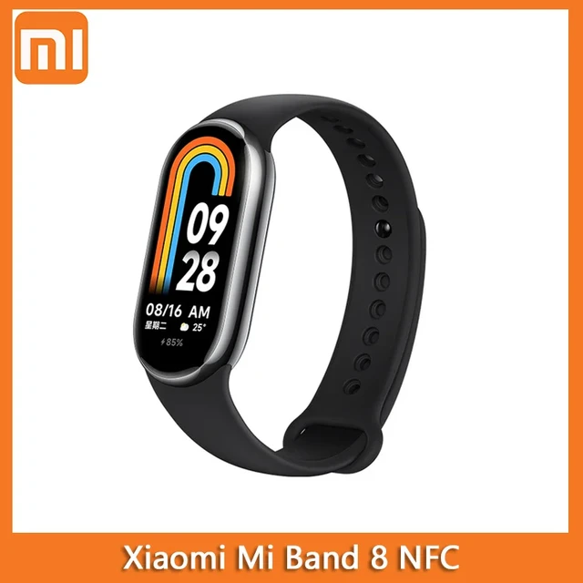 Xiaomi Mi Band 8 NFC Smart Bracelet Blood Oxygen Monitor Smart Bracelet  Fitness Tracker Heart Rate Monitor 1.62 AMOLED mi band 8 - AliExpress