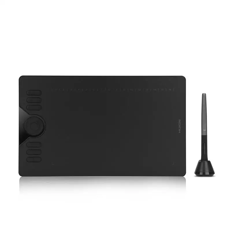 HS610 그래픽 태블릿 디지털 드로잉 태블릿, 8192 배터리 프리 스타일러스 OTG 어댑터 포함, 안드로이드 폰 윈도우 PC 맥OS용