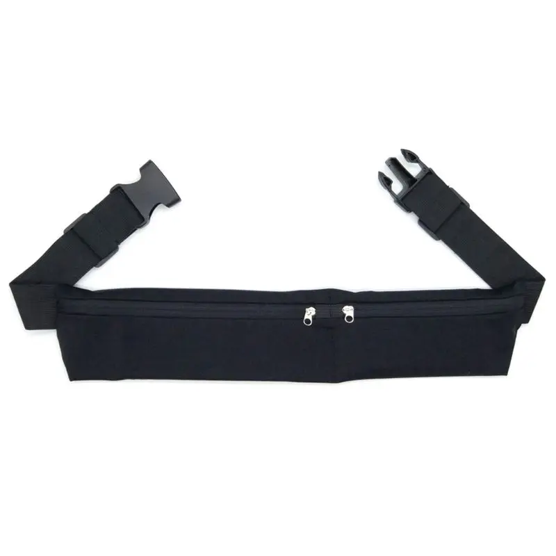 

Dual Pocket Running Belt Phone Waist Bag Sports Travel Fanny Pack for Jogg